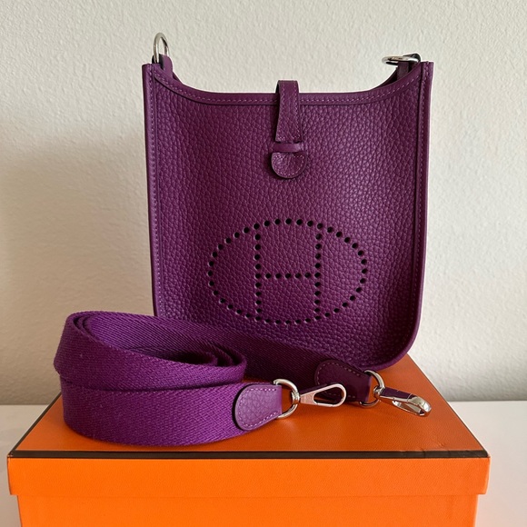 Hermes Handbags - Hermes Evelyne 16 Amazone Bag